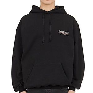 Balenciaga 2017 black hoodie